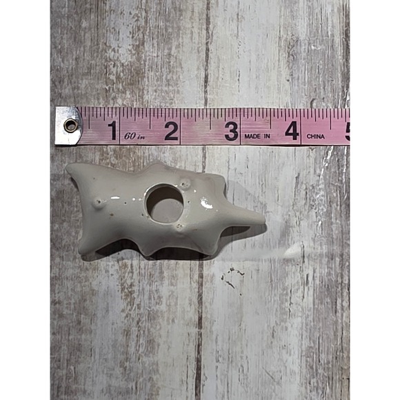 Gum Parker Ceramic Cat Gum Holder Vintage Kitsch Cream Brown Whimsical Figurine - Picture 3 of 8